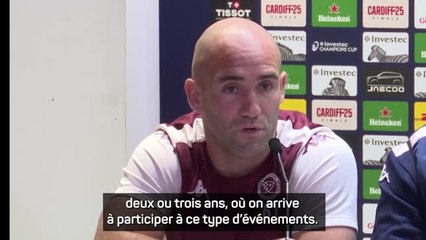 UBB - Lucu : "Cette finale représente énormément pour l'équipe"