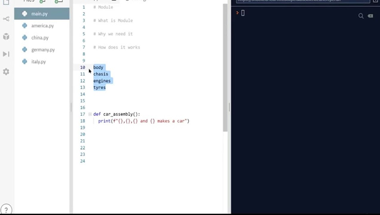 Python Modules-I