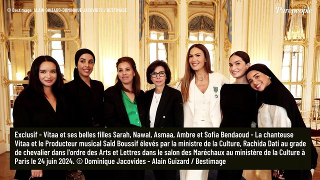 Jour de mariage pour Vitaa ! Son époux Hicham a marié l'une de ses filles, la chanteuse sur son 31 avec leur petite princesse Noa