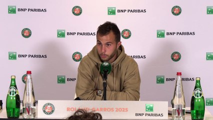Roland-Garros 2025 - Hugo Gaston : "C'est aussi bien de ne pas connaitre son adversaire trop tôt"