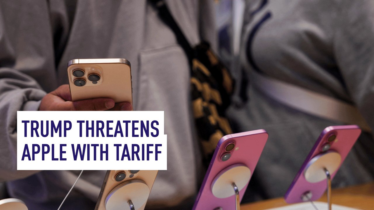 Trump Threatens Apple With Tariff