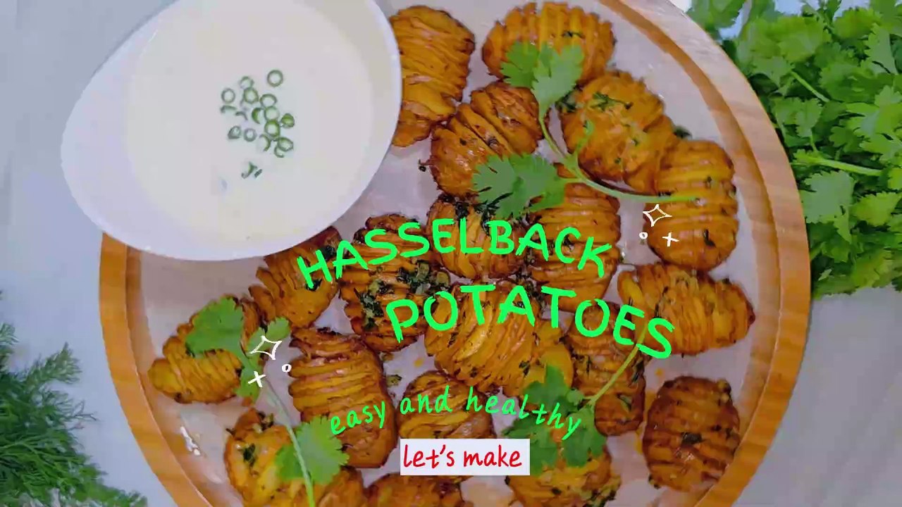 Hasselback Potatoes || Baked Potatoes || Crispy Potatoes