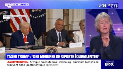 Droits de douane: "L'Europe doit garder son calme et rester solidaire", explique Isabelle This Saint-Jean, économiste