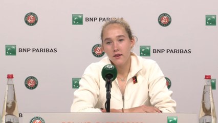 Roland-Garros 2025 - Mirra Andreeva : "I've started to notice that some people call me by my name"