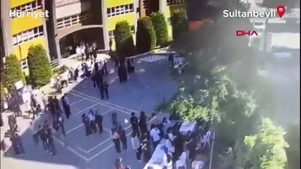 Sultanbeyli'de okul bahçesinde arkadaşını bıçaklayan şüpheli tutuklandı