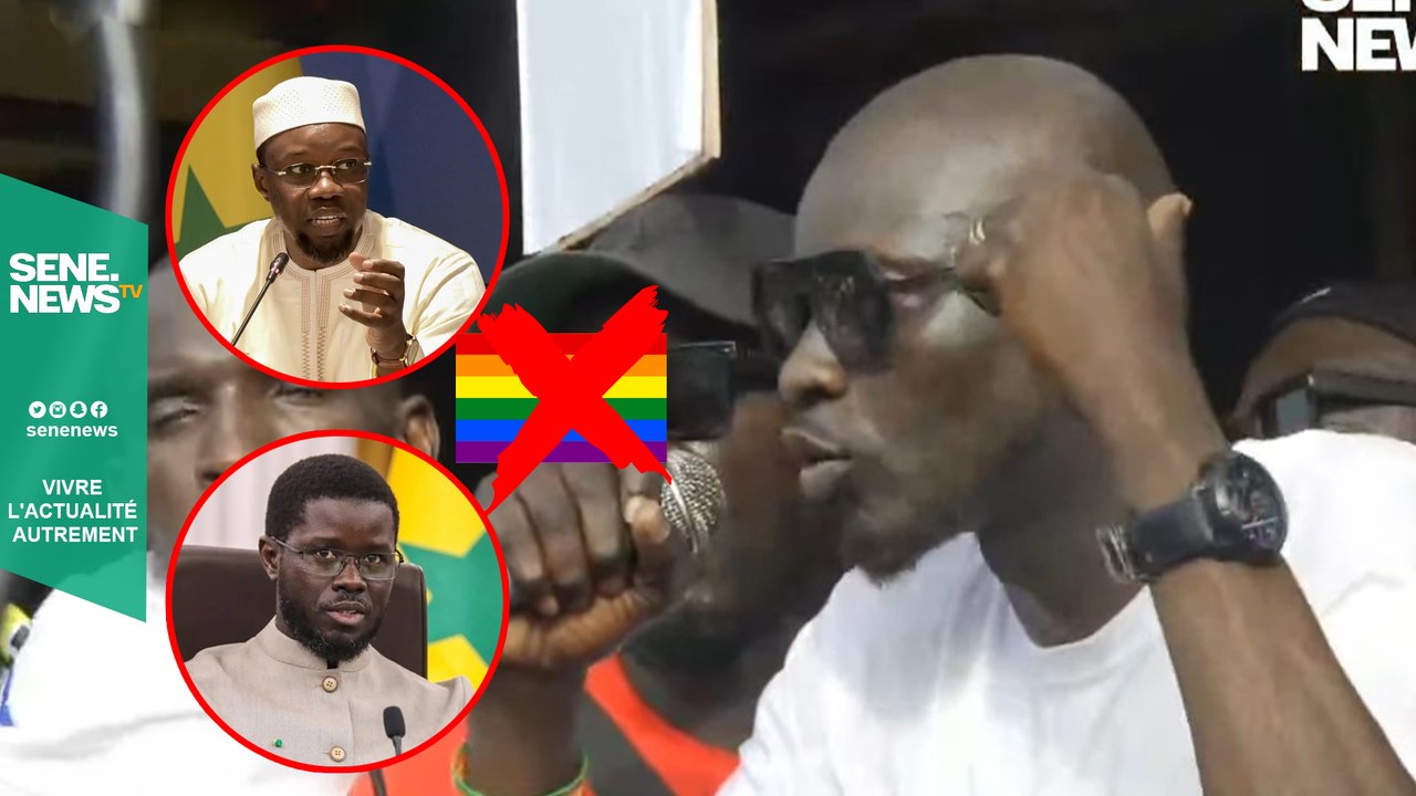 _Marche contre l’homosexualité _  Abdou Karim xrum xax pointe du doigt le duo Diomaye Sonko