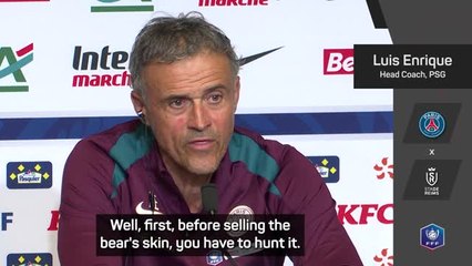 Enrique desiring history with PSG ahead of potential treble