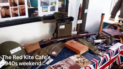 Ponterwyd cafe raise cash at VE Day anniversary event