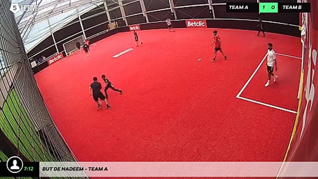 But de Nadeem - Team A