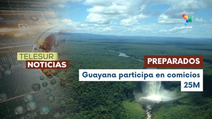 El estado venezolano de la Guayana Esequiba listo para los comicios del 25M