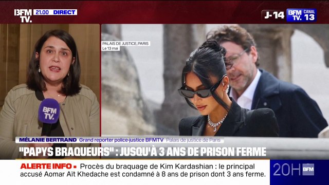 Procès du braquage de Kim Kardashian: jusqu'à trois ans de prison ferme pour les accusés