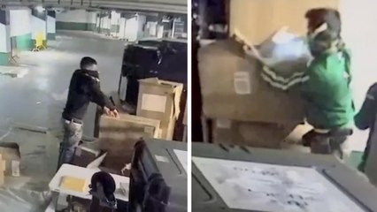 Champions League femenina: ladrones roban la copa en Portugal y todo queda grabado