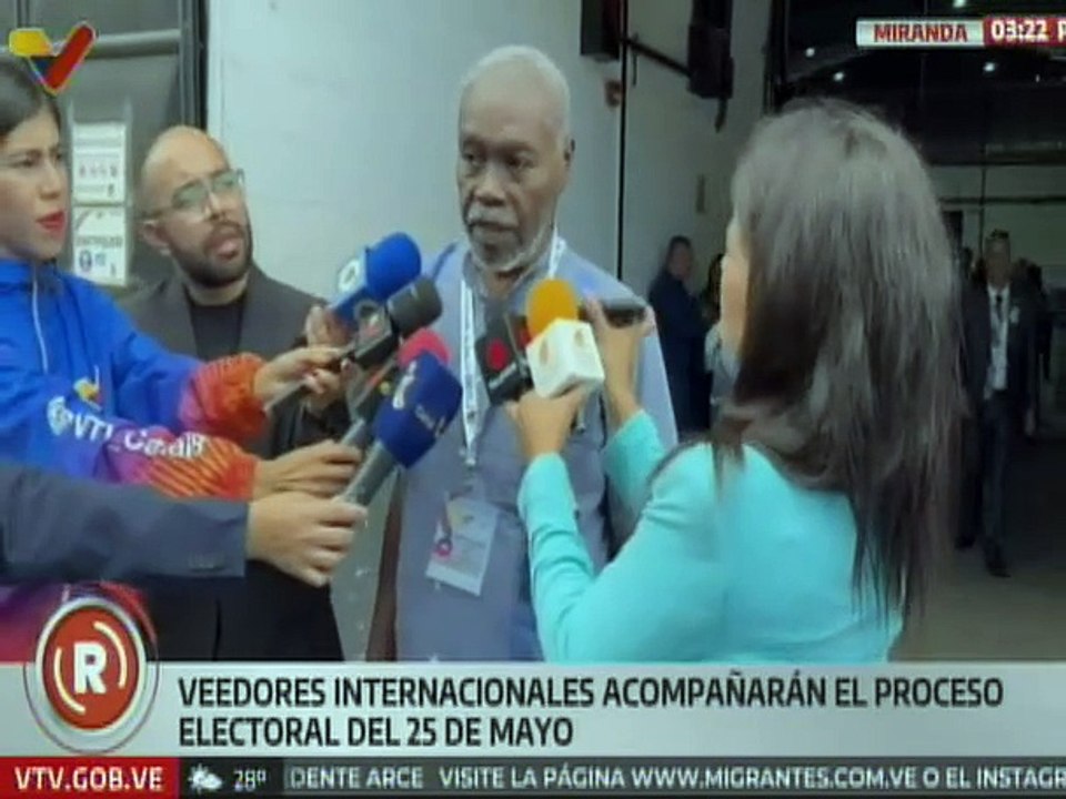 Miranda | Veedores internacionales acompañarán el proceso electoral del próximo 25 de mayo