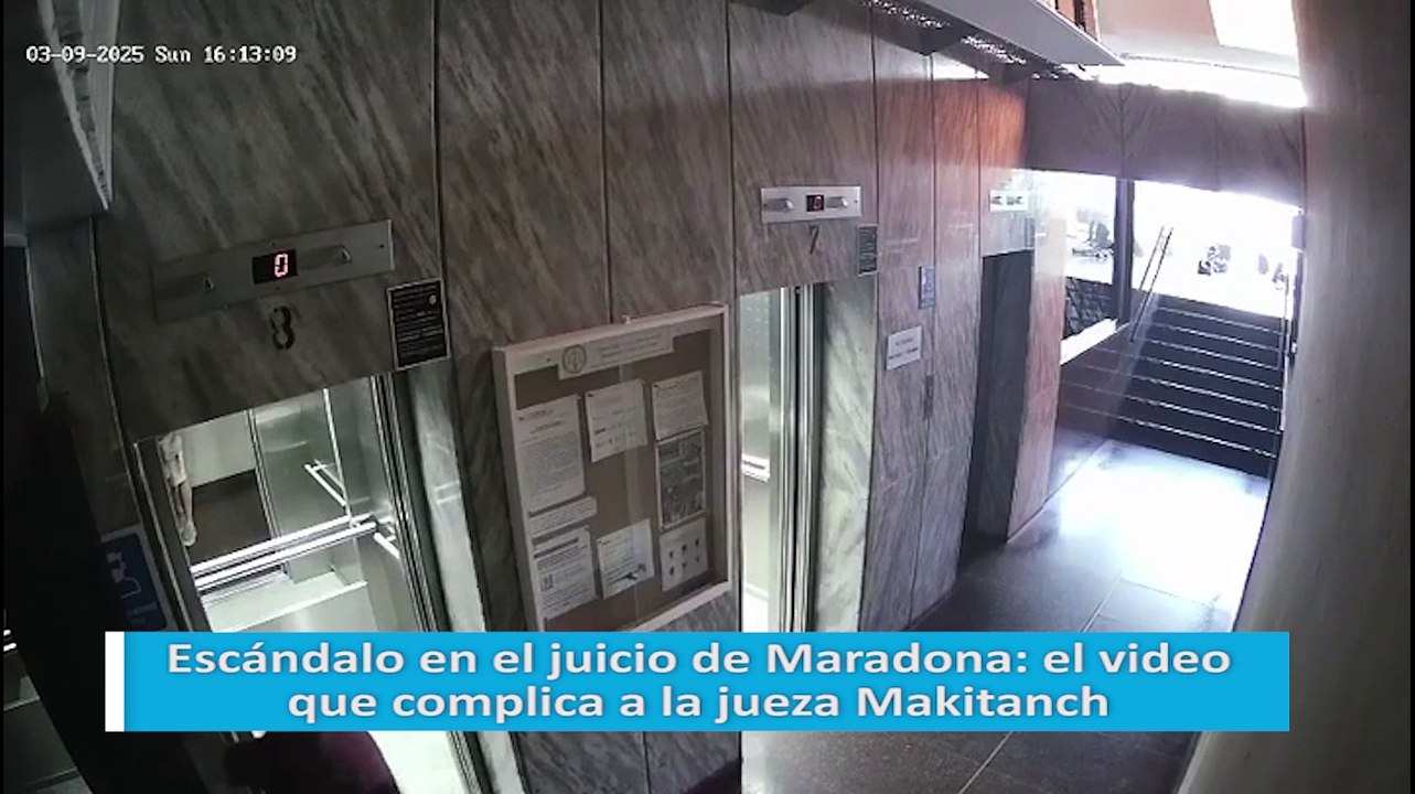 Escándalo en el juicio de Maradona el video que complica a la jueza Makitanch