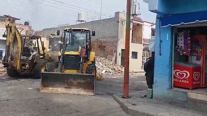 De película: en GTO demuelen predio con túnel usado por crimen organizado para escapar