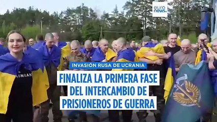 Concluye la primera fase del intercambio de presos rusos y ucranianos, según Zelenski