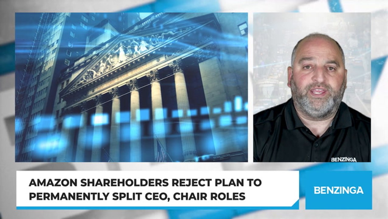 Amazon Shareholders Reject Plan To Permanently Split CEO, Chair Roles