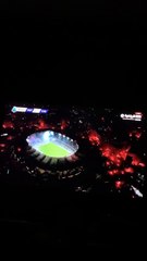 Las calles de Nápoles celebran el Scudetto... ¡¡en pleno partido!!