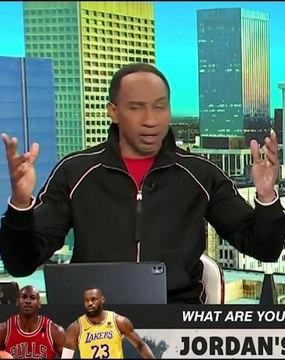 Stephen A Smith reacts to David Falk’s recent comments regarding the NBA GOAT debate