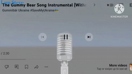 Gummy Bear Song I am Steve in G Major 1
