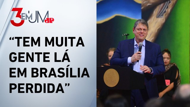 Tarcísio lança frente ampla de direita anti-Lula para eleições 2026