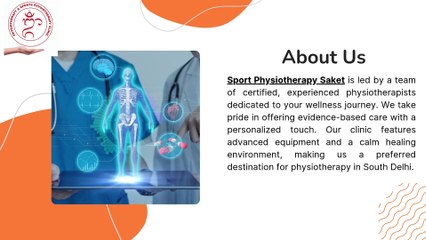 Sport Physio Saket Expert Rehab & Wellness Care