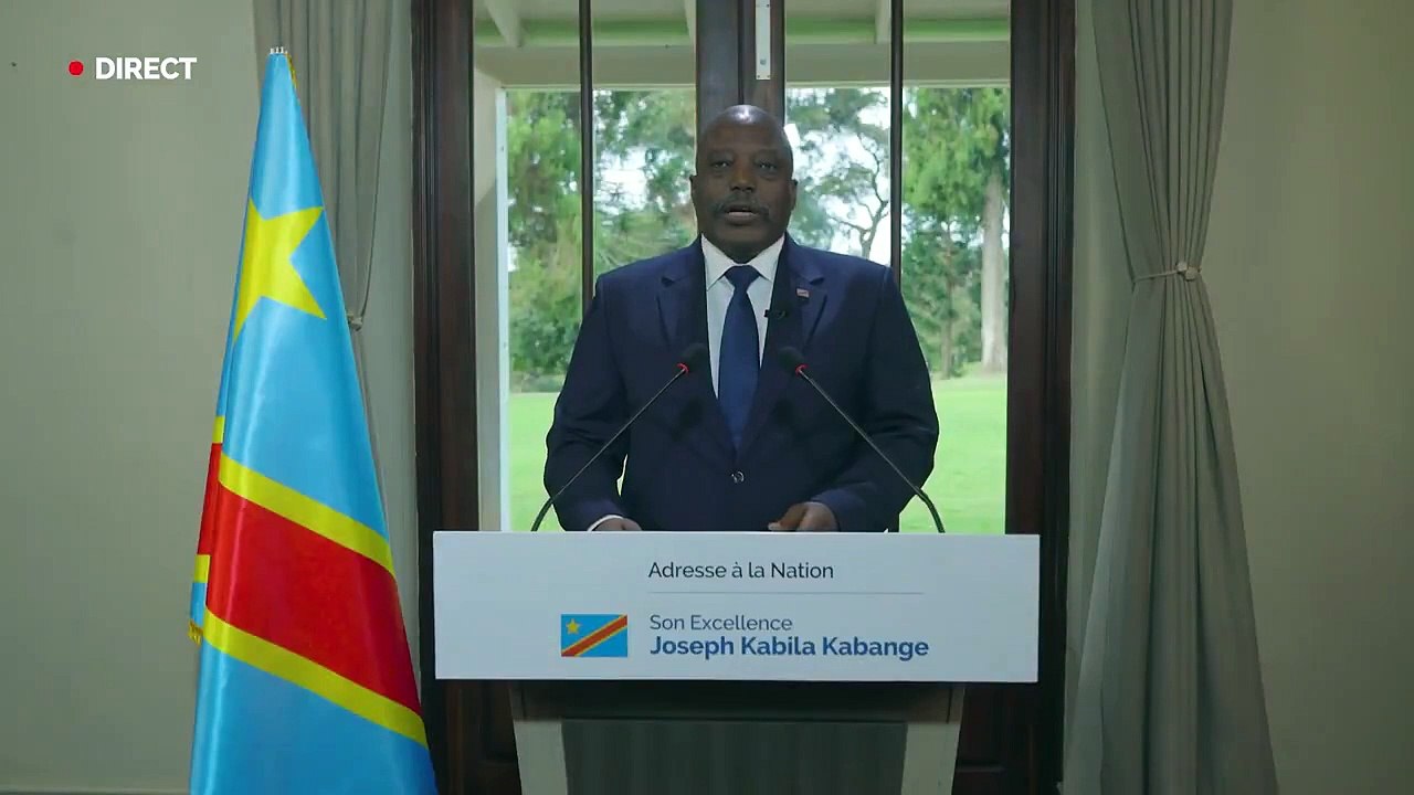 Voici l’intégralité du discours à la nation prononcé par l’ancien président de la République démocratique du Congo, Joseph Kabila Kabange
