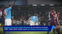 Serie A - Naples décroche le Scudetto