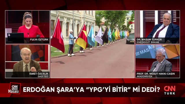 Erdoğan Şara'ya YPG'yi bitir mi dedi? PKK'lılar nasıl teslim olacak? Erdoğan-Trump zirvesi bu ay mı? CNN TÜRK Masası'nda konuşuldu