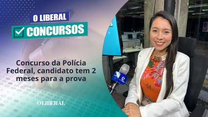 Concurso da Polícia Federal, candidato tem 2 meses para a prova