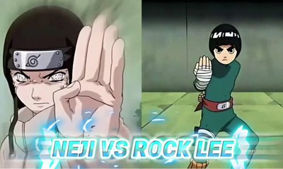 NEJI VS ROCK LEE 💥