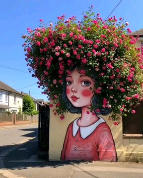 #blossom #silversummer #sn2sg #sunnight #sunnightmusic #nature #naturevibes #beauty #sunnightpop #sunnightblues #hair #hairstyle #hairtransformation #wallpainting #wall #paint #painting #art #portrait #zoommyface #decor #floral #floralart #floraldesign