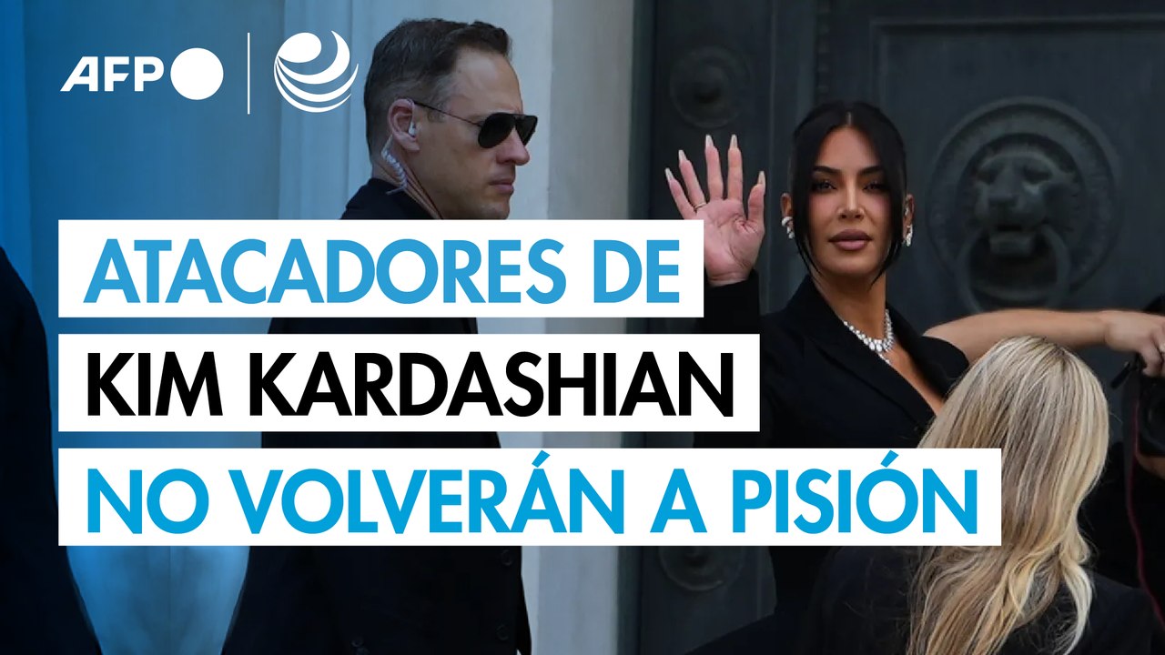 Atracadores de Kim Kardashian no volverán a la cárcel por robo de 2016 en París
