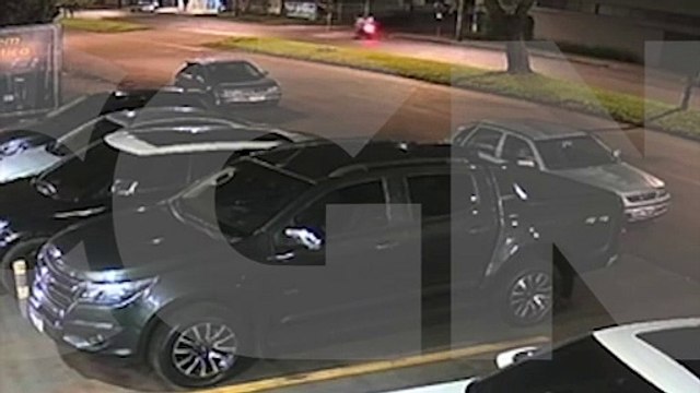 Câmera flagra colisão que deixou entregador ferido no Bairro Alto Alegre