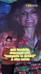 Manola Díez acusó a actor de Vecinos de estar alcoholizado e insultarla y amenazó a otra actriz