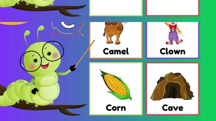 ABC Flashcards for Kids | Alphabet Words from A to Z | Preschool ABC Learning for Toddlers