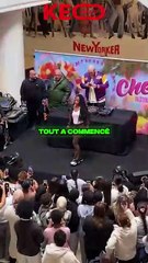 Denden en Flop avec son DJ 😅