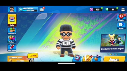 [L] Stumble Guys: Desafiando meu irmão, pra ver quem chega em primeiro.