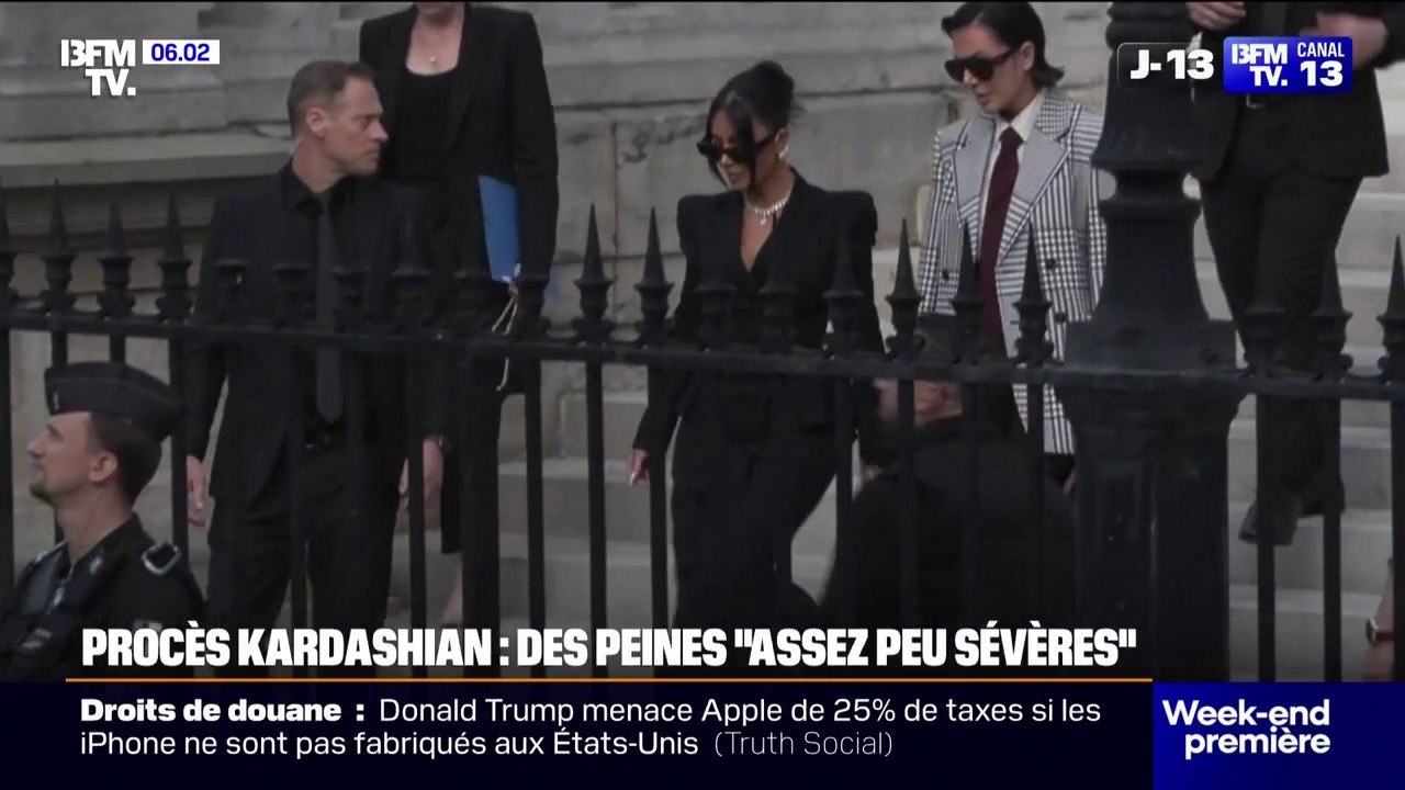 Procès du braquage de Kim Kardashian: jusqu'à trois ans de prison ferme pour huit des dix prévenus