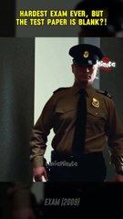 Hardest exam ever, but the test paper is blank_! 😱 @viral @movies @recaps