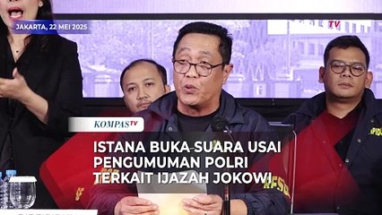 Istana Buka Suara usai Bareskrim Polri Umumkan Keaslian Ijazah Jokowi