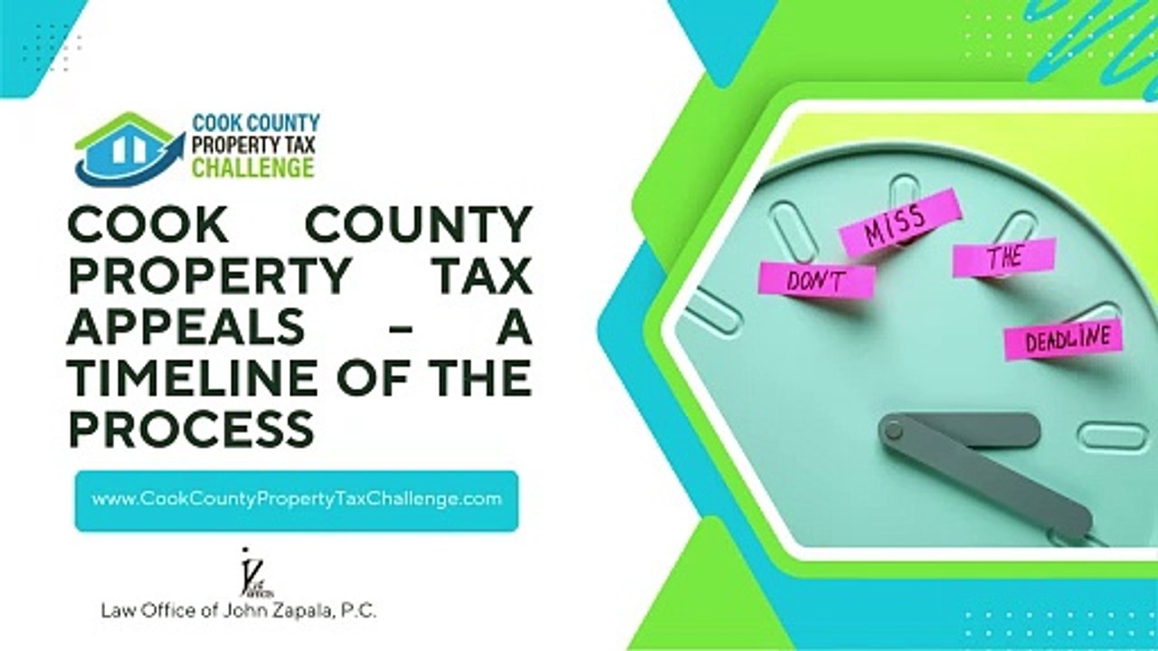Cook County Property Tax Appeals - A Timeline of the Process