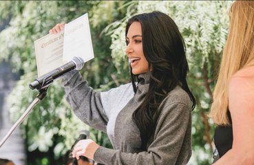 Kim Kardashian revela que su periplo de seis años en la facultad de Derecho 'no fue fácil'