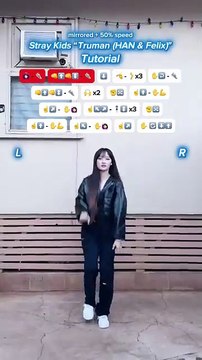 [TUTORIAL] Stray Kids “Truman (HAN & Felix)” #straykids #truman #kpopdance