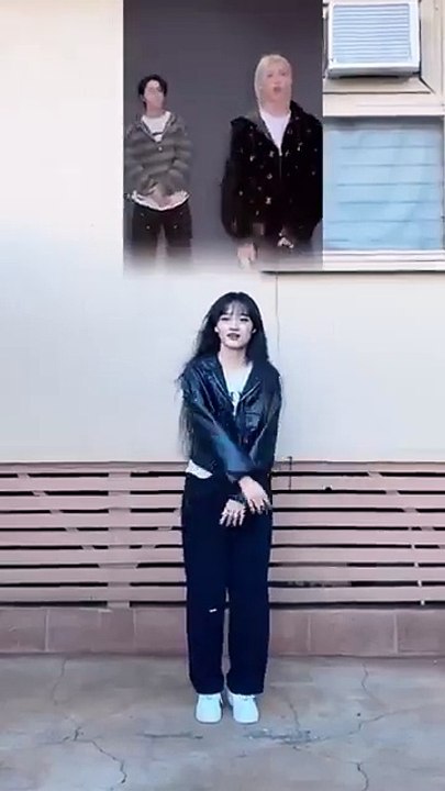 Stray Kids (HAN & Felix) “Truman” dance 🔥 side by side #straykids #truman #kpopdance