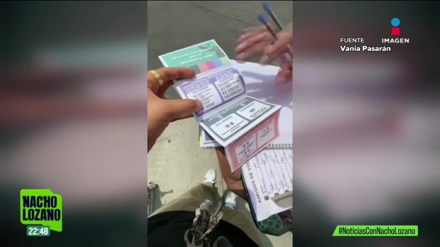 Así son los “acordeones” para la elección del Poder Judicial