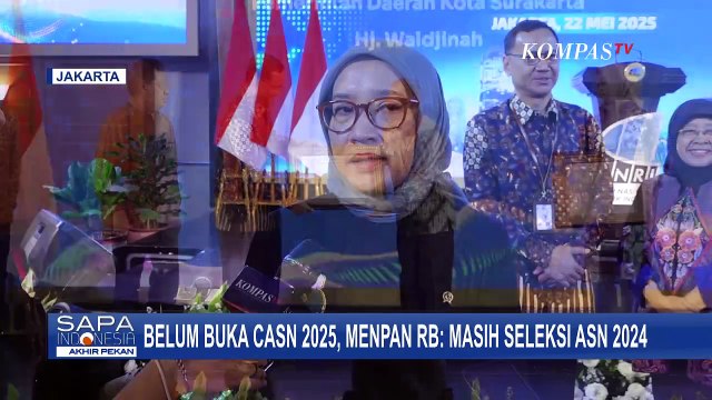 Pemerintah Belum Buka Pendaftaran CASN 2025, Menpan RB: Masih Seleksi ASN 2024