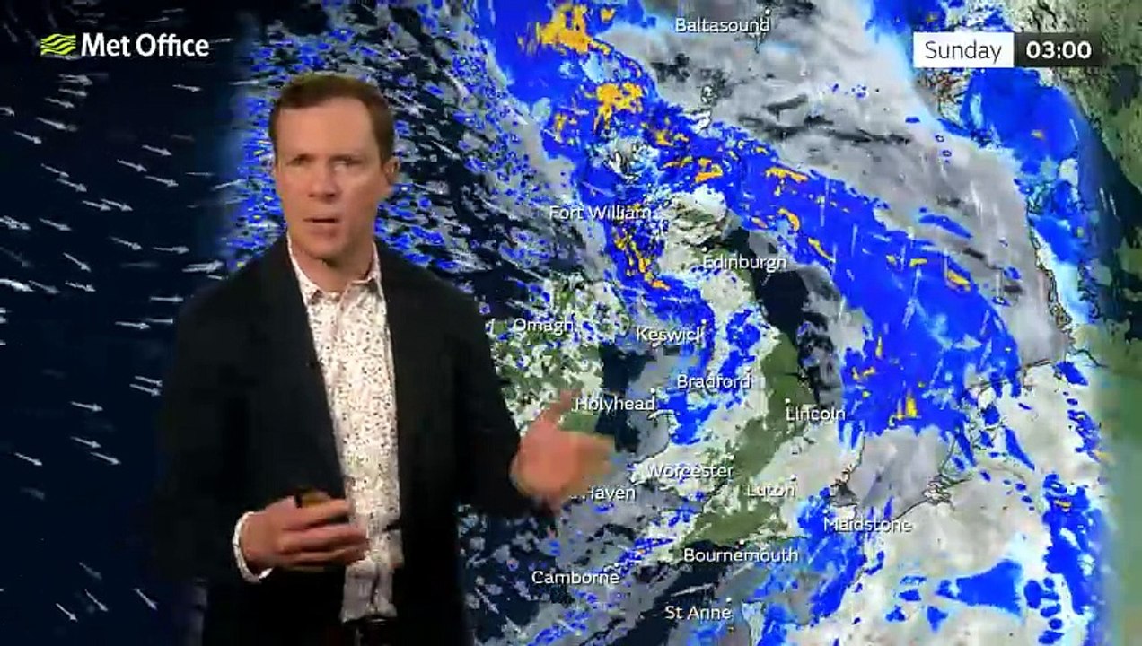 Met Office Saturday Morning Weather Forecast 24/05/2025