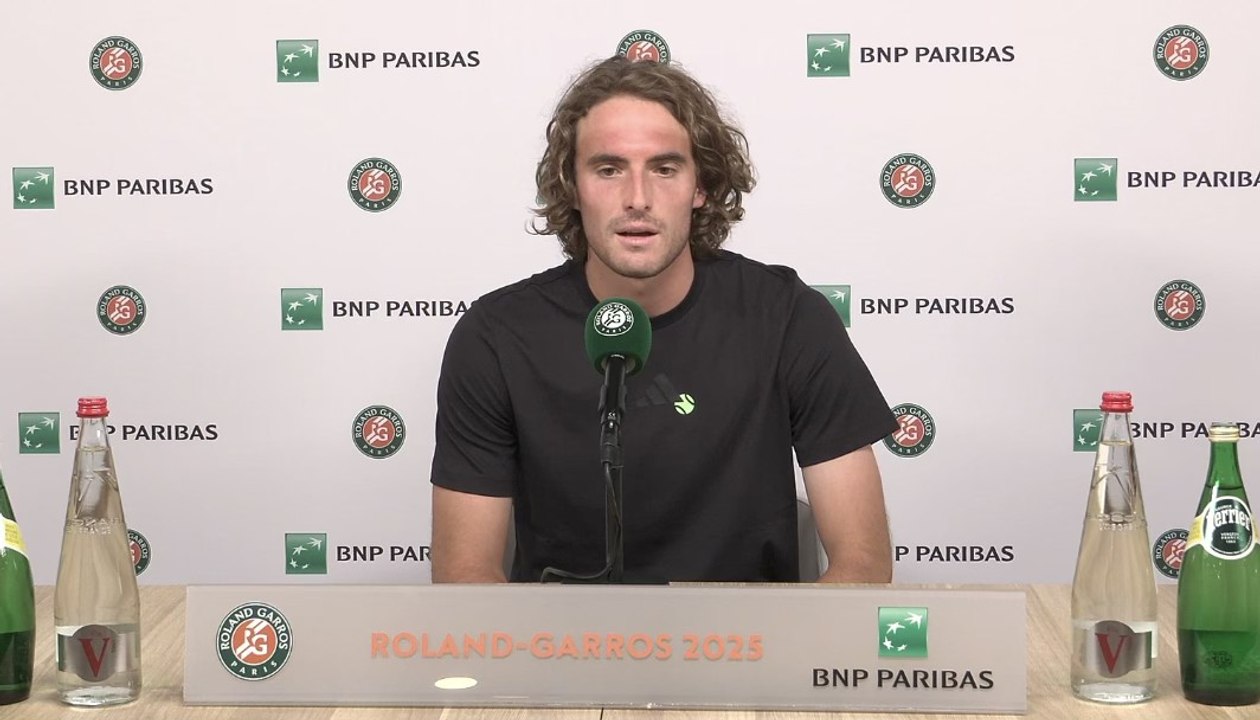 Roland-Garros 2025 - Stefanos Tsitsipas : "I was lucky enough not to play Rafa Nadal on Chatrier"