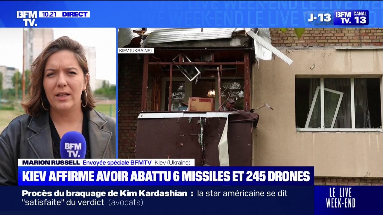 Guerre en Ukraine: Kiev affirme avoir abattu 6 missiles et 245 drones